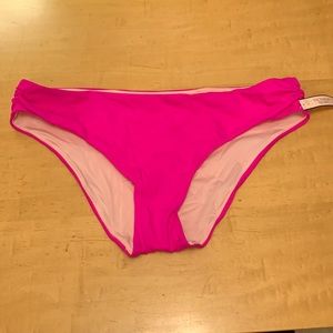 Victoria’s Secret Hipster Bikini Bottom Ruched Pink